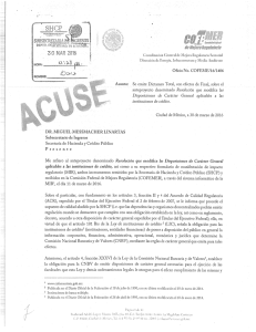 Page 1 SUBSECRETARIAS BEPTC. Dºsé Haglifº 30 MAR 201ó