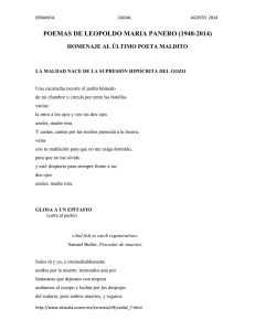 poemas de leopoldo maria panero (1948-2014)