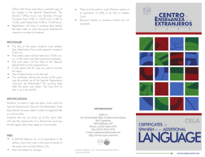 language - CEPE-UNAM
