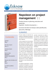 Napoleon on project management : :
