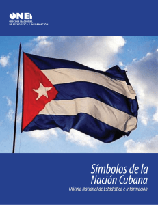 Símbolos de la Nación Cubana - Oficina Nacional de Estadísticas