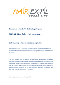 Sugaring Onlinecurso