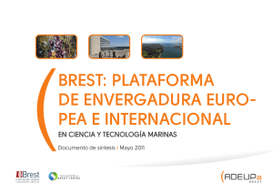 brest: plataforma de envergadura euro- pea e internacional