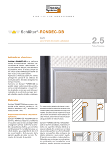 2.5 Schlüter ® -RONDEC-DB - Schlüter