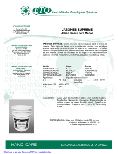 jabones supreme - Distribuciones Zaragoza, SA