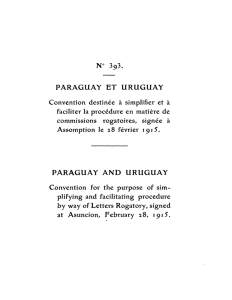 n° 393. paraguay et u ruguay