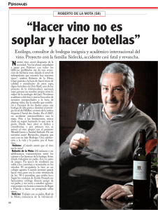 Revista Noticias – Personajes – Roberto de la Mota