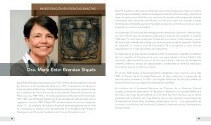 Dra. María Ester Brandan Siqués - Dgapa