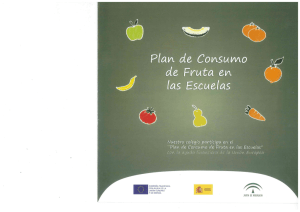 Plan de Consumo de Fruta en