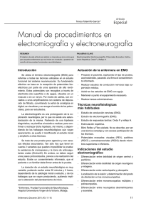 5. Manual de procedimientos en electromiografía y electroneurografía