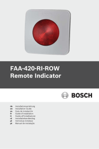 FAA-420-RI-ROW Remote Indicator