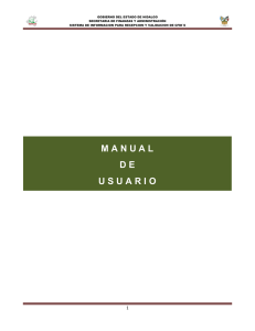 MANUAL DE OPERACIÓN DEL VALIDADOR DE CFDI`s