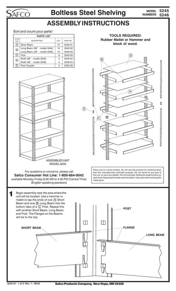 Boltless Steel Shelving 1