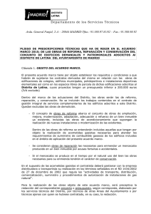 Departamento de los Servicios T&eacute;cnicos Avda. General Fanjul, 2