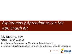 My favorite toy - Colombia Aprende