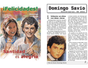 Domingo Savio - QuieroSerSanto.com