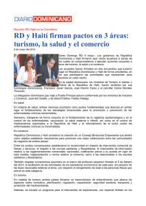 RD y Haití firman pactos en 3 áreas: turismo, la salud y el