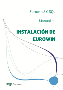 instalación de eurowin