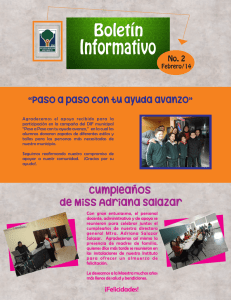 Informativo - Instituto Americano Montemorelos