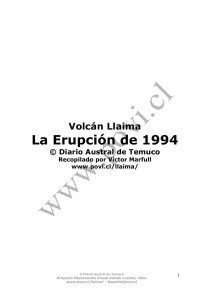 La Erupción de 1994