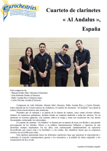 Cuarteto de clarinetes « Al Andalus », España