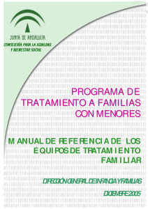manual de programa de tratamiento a familias con menores