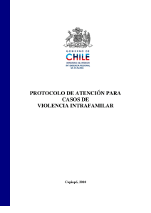 protocolo de atención para casos de violencia intrafamilar