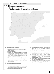 12 La península Ibérica. La formación de los reinos cristianos