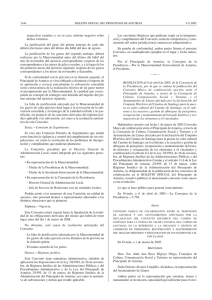 respectivas cuantías o, en su caso, informe negativo sobre dichos