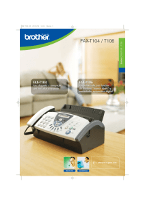 FAX-T104 - Brother