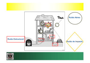 Ruido A&eacute;reo Ruido Estructural Ruido de impacto