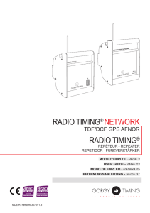 radio timing® nEtWorK radio timing
