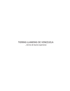 tierras llaneras de venezuela