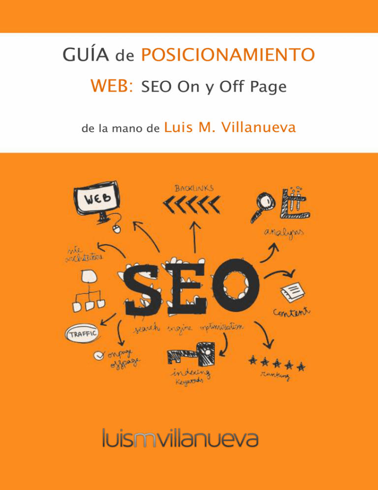 GuÍa De Posicionamiento Web Seo On Y 8481