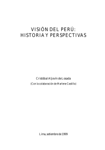 VISIÓN DEL PERÚ: HISTORIA Y PERSPECTIVAS
