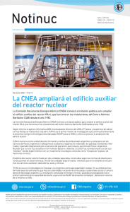 La CNEA ampliará el edificio auxiliar del reactor nuclear