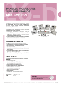 Mod. SMP-P/EV - Elettronica Veneta