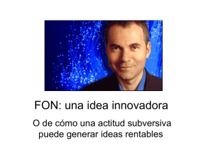 FON: una idea innovadora