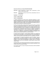 Página 1 de 4 Resolución del Recurso de Alzada STR/LPZ/RA 0497