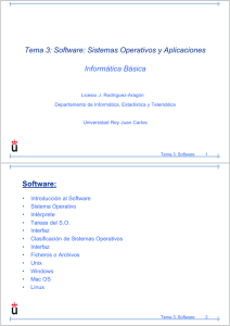 Tema 3: Software