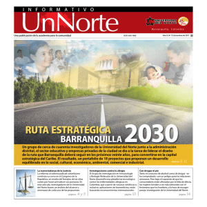 Ruta estratégica Barranquilla 2030