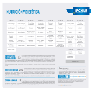 Nutricion y Dietetica - Instituto Profesional de Chile