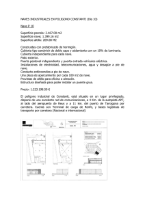 naves industriales en poligono constanti