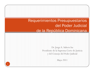 Presentación - Poder Judicial