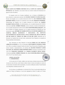 informe de examen especial de gestión ambiental