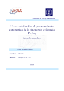 pdf Una contribución al procesamiento automático de la sinonimia