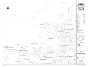 plano urbano seccional identificación electoral