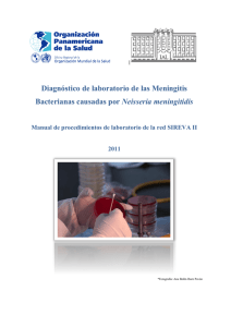 Diagnóstico de laboratorio de las Meningitis