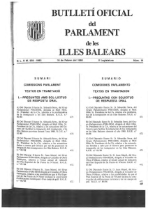 16 de febrer de 1988Núm. 19 II legislatura