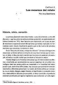 Page 1 CAPÍTULO 2 Los recursos del relato s Por Ana Sarchiorme